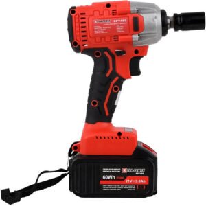 Xtra Power Xpt485 1/2'' Square Drive Cordless Impact Wrench With Kit 21V