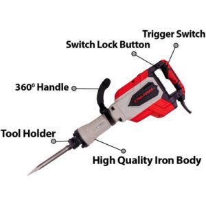 Alternative view of Xtra Power Xpt495 Demolition Hammer 1800W 16Kg