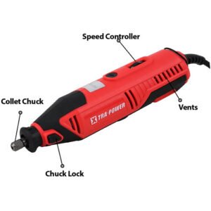 Xtra Power Xpt532 Mini Die Grinder With Kit 180W 3Mm