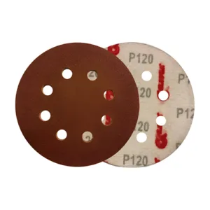 Alpha 5 Inch Sand Paper With Velcro 125Mm