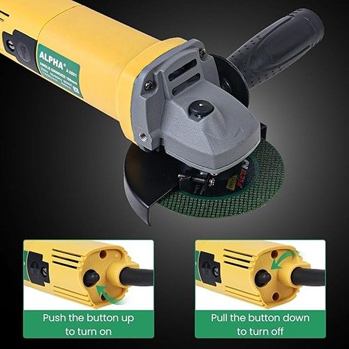 Alpha 4 Inch 850W Angle Grinder 100Mm A8801