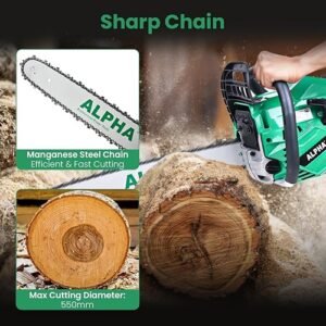 Alpha 18 Inch 62Cc Gasoline Chain Saw 450Mm A9068