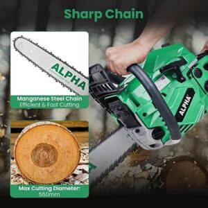Alpha 22 Inch 62Cc Gasoline Chain Saw 550Mm A9069