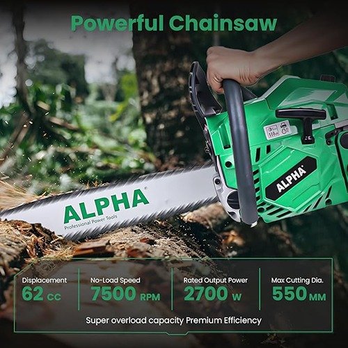 Alpha 22 Inch 62Cc Gasoline Chain Saw 550Mm A9069