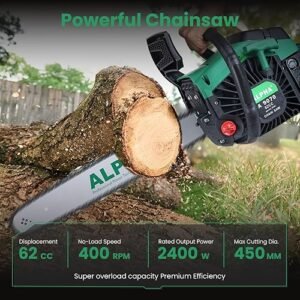 Alpha 18 Inch 62Cc Gasoline Chain Saw 450Mm A9070