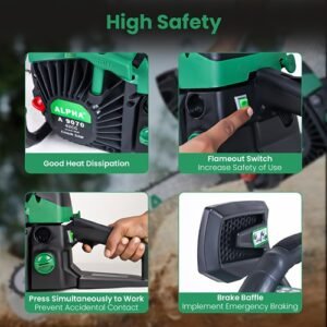 Alpha 18 Inch 62Cc Gasoline Chain Saw 450Mm A9070