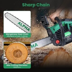 Alpha 22 Inch 58c Gasoline Chain Saw 550Mm A9072