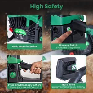 Alpha 22 Inch 58c Gasoline Chain Saw 550Mm A9072