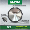 Alpha Tct Saw Wood Cutting Blade Champ
