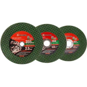 Xtra Power Double Net Green Cut Off Wheel X2