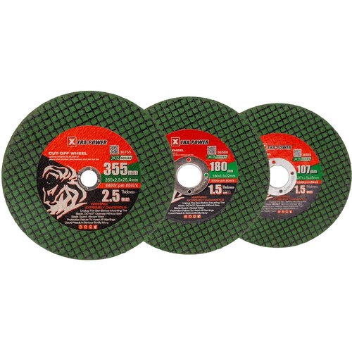 Xtra Power Double Net Green Cut Off Wheel X2