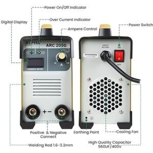 Alpha 200Amp 1 Phase Igbt Welding Machine Arc200g