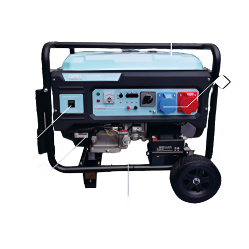 Opel Select 5220 Self Air Cooled Petrol Generator 1.3Kw 440V