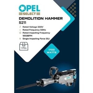 Opel Select 1700W Demolition Hammer 17Kg 5211