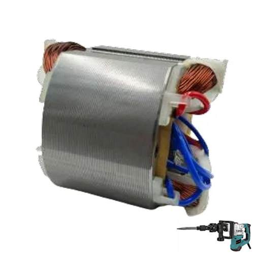 Shivisha Dh7 Demolition Hammer 7Kg Stator — Axn Rotary & Demolition Hammer's Spare Parts