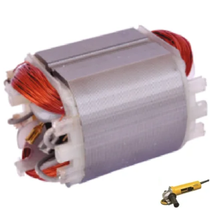 Shivisha Dw801 Angle Grinder 100Mm Stator — Axn Grinder's Spare Parts