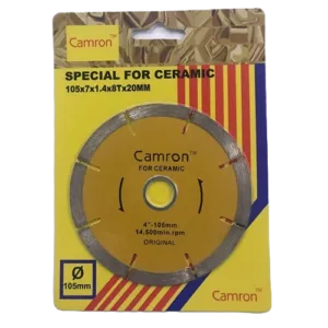 Camron 4 Inch 8 Seg Diamond Saw Blade 100Mm