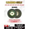 Camron Gold 4 Inch Non-Woven Pad For Marble & Granite 100Mm