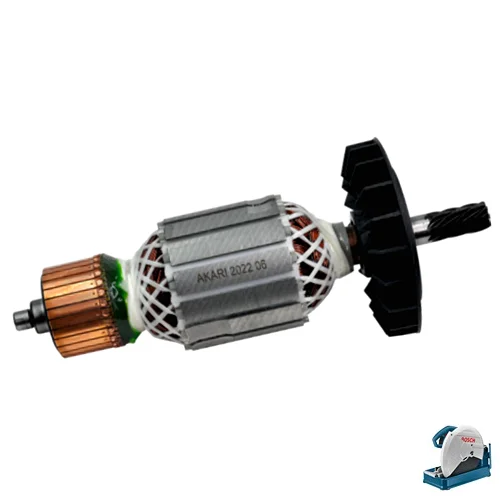 Camron Gold Gco2000 Cut Off Machine 355Mm Armature — Camron Gold Saw & Cutter's Spare Parts