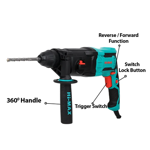 Hi max hammer drill hotsell