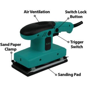 Hi Max 7 Inch Orbital Sander 350W 185Mm Ic030
