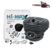 Hi Max Gasoline Chain Saw Cylinder Kit 58Cc — Hi Max Chain Saw's Spare Parts