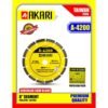 Akari 8 Inch 14 Seg Diamond Saw Blade 200Mm A-4200