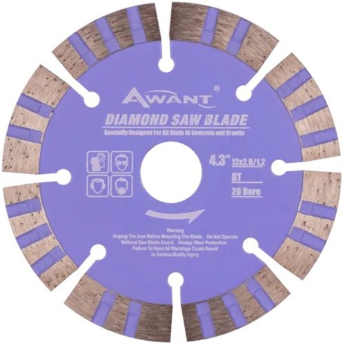 Awant 4 Inch 8 Seg Diamond Saw Blade 110Mm Supermo - Image 2