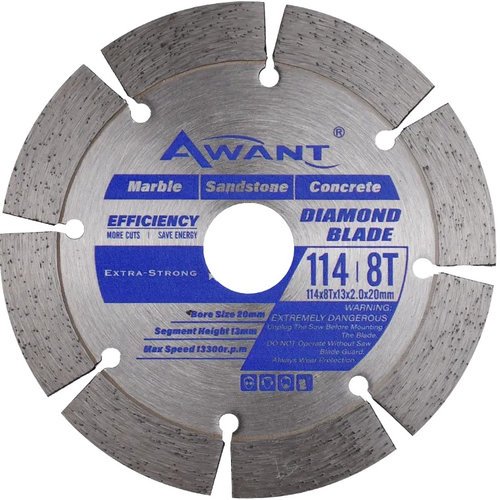 Awant 4 Inch 8 Seg Diamond Saw Blade 114Mm Extra Strong