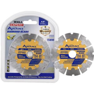 Awant 4 Inch 8 Seg Diamond Saw Blade 114Mm Wall Expert