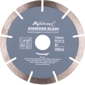Awant 4 Inch 9 Seg Diamond Saw Blade 110Mm Ceramica
