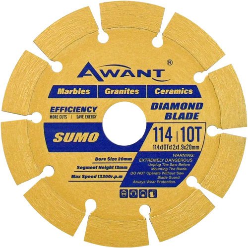 Awant 4 Inch Rim Diamond Saw Blade 114Mm Sumo - Image 2