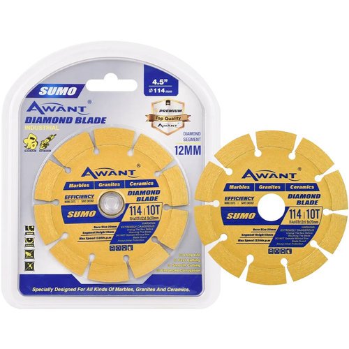 Awant 4 Inch Rim Diamond Saw Blade 114Mm Sumo