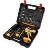 Flymax 21V Cordless Screw Driver With Kit 10Mm Cd21