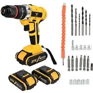 Flymax 21V Cordless Screw Driver With Kit 10Mm Cd21