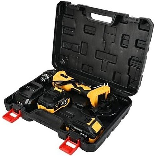 Flymax 4 Inch 21V Cordless Angle Grinder 100Mm