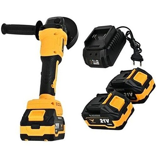 Flymax 4 Inch 21V Cordless Angle Grinder 100Mm