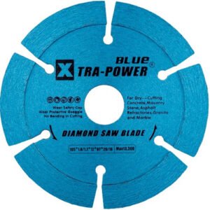 Xtra Power 4 Inch 6 Seg Diamond Saw Blade 105Mm Blue