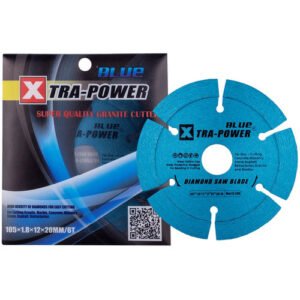 Xtra Power 4 Inch 6 Seg Diamond Saw Blade 105Mm Blue