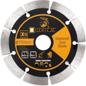 Xtra Power 4 Inch 9 Seg Diamond Saw Blade 110Mm X10