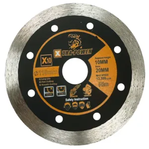 Xtra Power 4 Inch Rim Diamond Saw Blade 110Mm X10