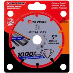 Xtra Power 5 Inch Vacuum Welded Multi Purpose Blade 125Mm