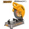 Ingco 14 Inch 2200W Cut Off Machine 355Mm Cos223558
