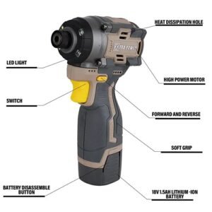 Xtra Power 18V Impact Screw Driver 10Mm Xpcis02