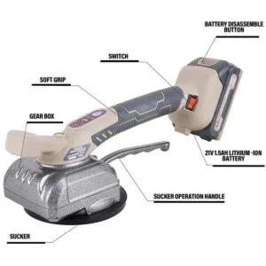 Xtra Power 21V 120Mm Cordless Tile Vibrator Xpctl01