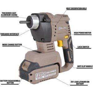Xtra Power 21V Cordless Concrete Vibrator 35Mm Xpccv01