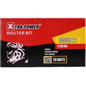 Xtra Power Straight Router Bit 8Mm Shank 9505 L2