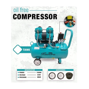 Kuvera 1500W Oil Free Air Compressor 70Ltr Of-1500-70L