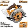 Ingco 7 Inch 20V Cordless Circular Saw 185Mm Csli1851