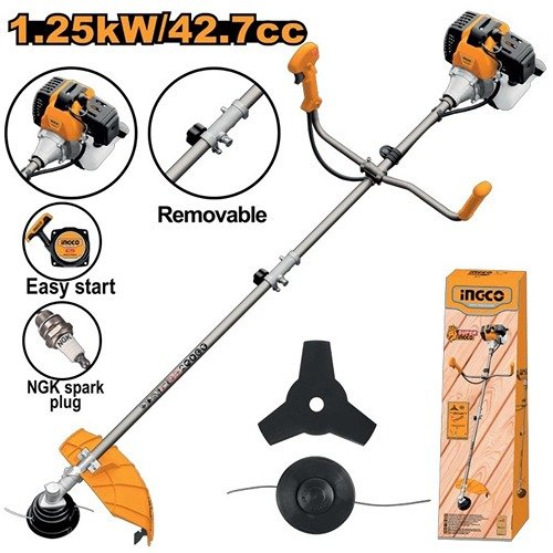Ingco 1250W 2 Stroke Gasoline Brush Cutter Gbc5434421